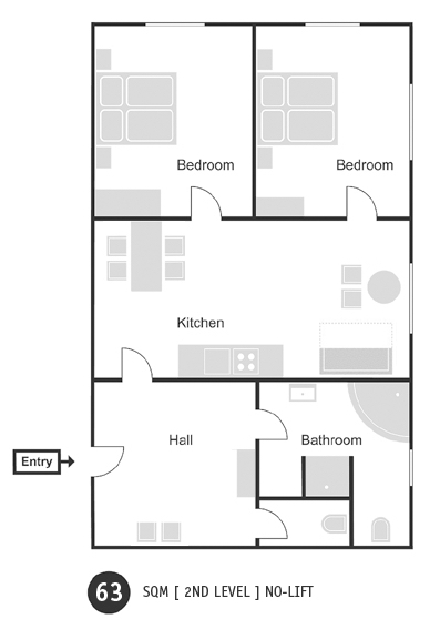 Florplan of Apartments Karoliny Svetle