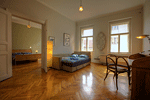 LIVING ROOM WITH DOUBLE BED