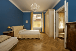 Master bedroom lit up with sunshine