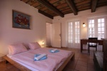 Kitchen with bedroom view