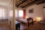 BEDROOM WITH A BATHROOM ON THE LEFT