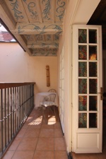BALCONY WITH A TABLE FOR TWO