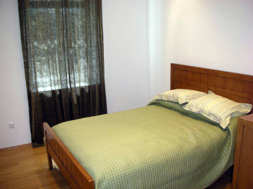 master bedroom in Zborovska apartment, an apparatment in Prague. Apartment Zborovska is offered by Prague Accommodation and Apartments in Prague, is close to Prague’s Charles Bridge and Mala Strana, the lesser quarter. Accomdations in Prague is Appartament in Prag’s speciality