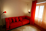 Orange Living Room