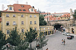 Kampa Square below Charles Bridge