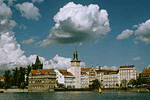Lazne, viewed from the Mala Strana
